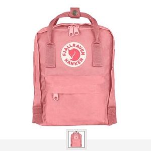 Mini pink back pack